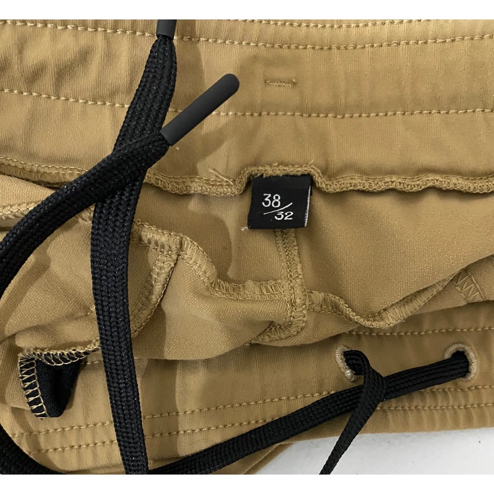 Public Rec Gamechanger Pant Men 36x29 (TAG 38x32) Tan Athletic Fit‎ Zip Pockets - Picture 5 of 7
